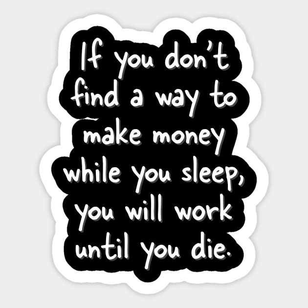 Work and Money Quote Sticker by payme